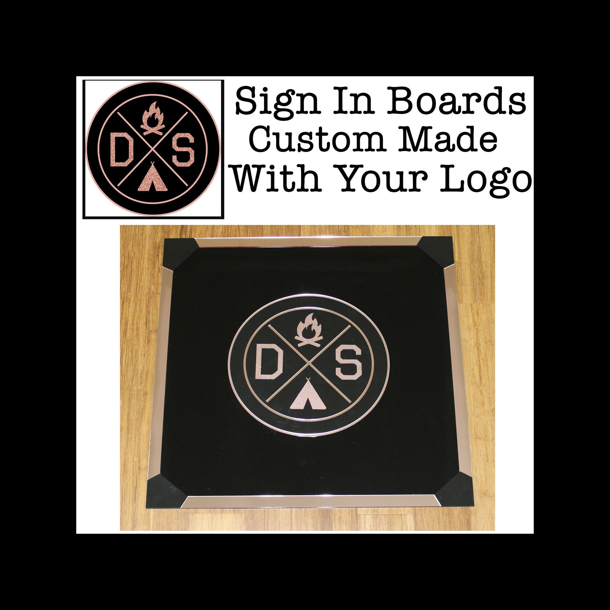 Custom Made Bar/Bat Mitzvah Mirrored Acrylic Sign In Board Etsy