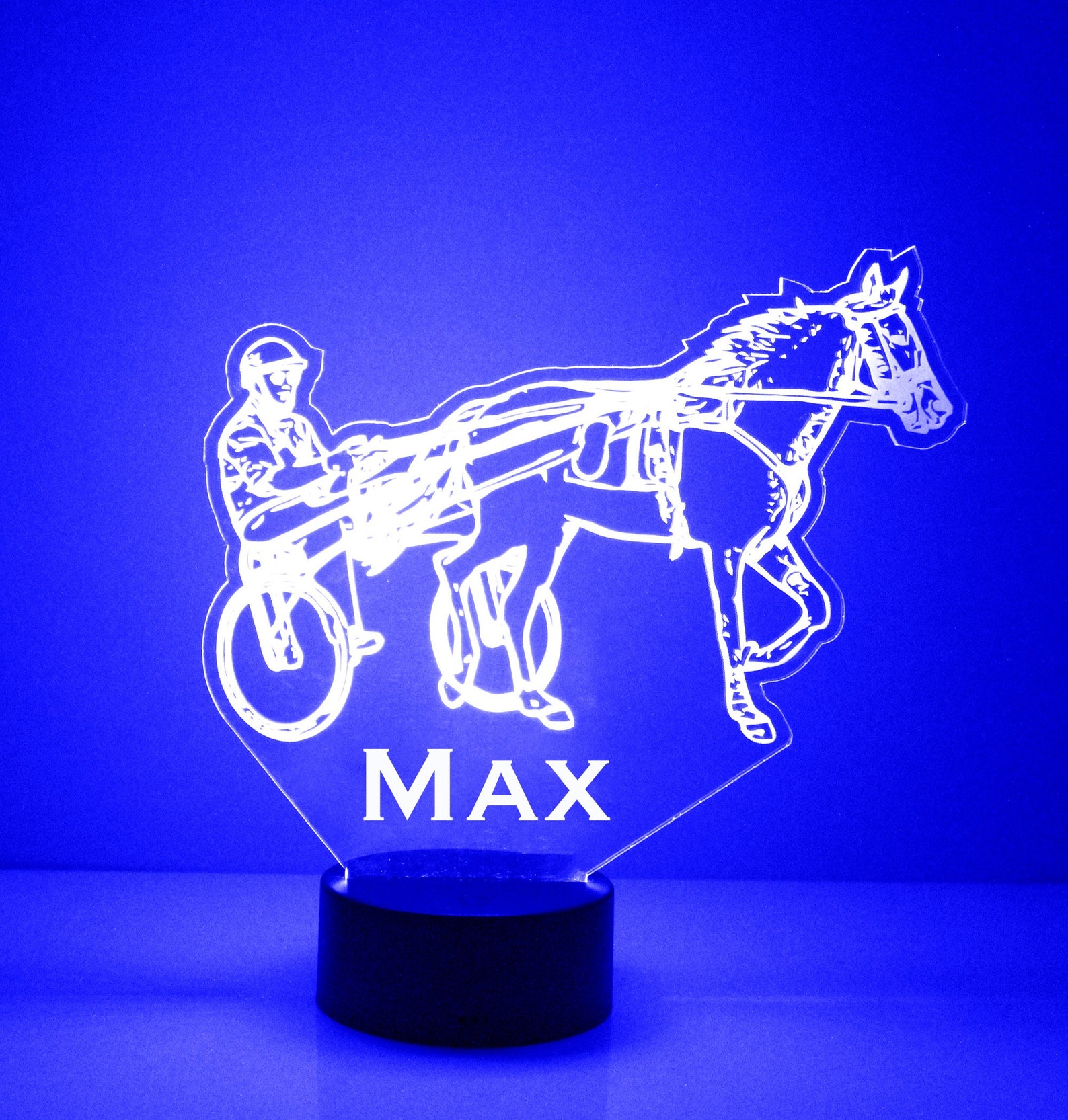 Trotter Horse Night Light Personalized Free LED Night Lamp Etsy