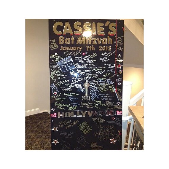 Bar Mitzvah Sign In Boards