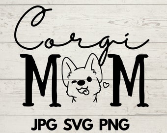 Download Corgi Mom Svg Etsy