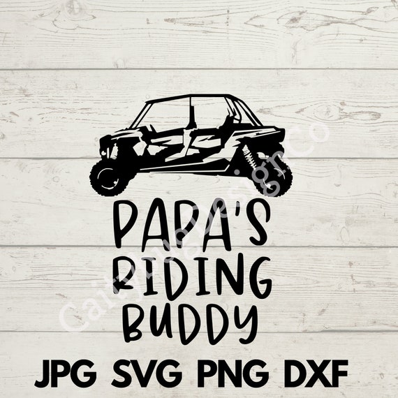 Download Papas Riding Buddy Papas Razor Riding Buddy Baby Onesie Svg Etsy
