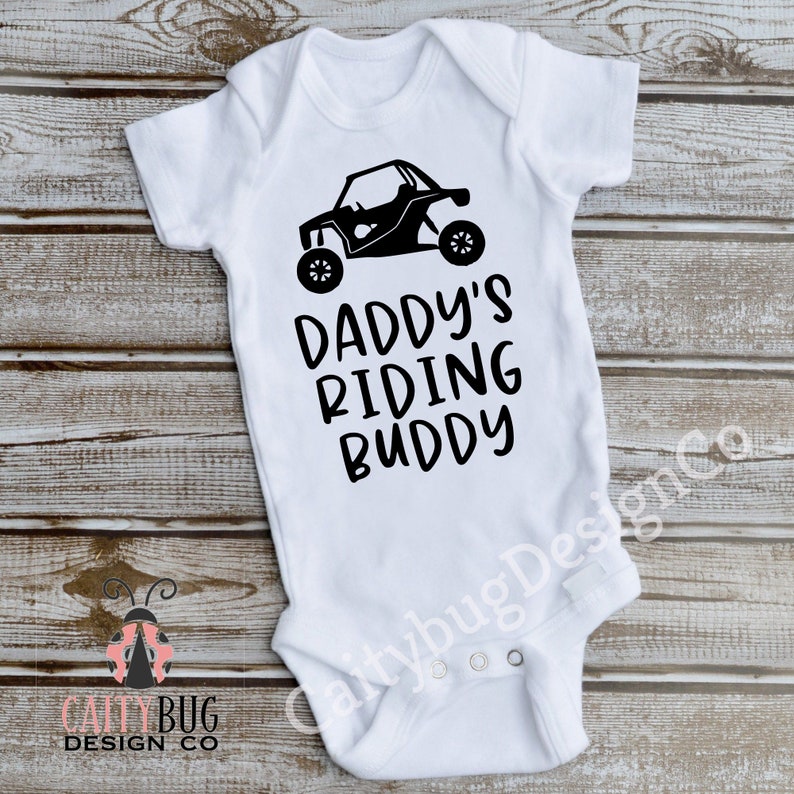 Daddy's Riding Buddy Onesie® Dirtbike Dad RZR Dad Etsy