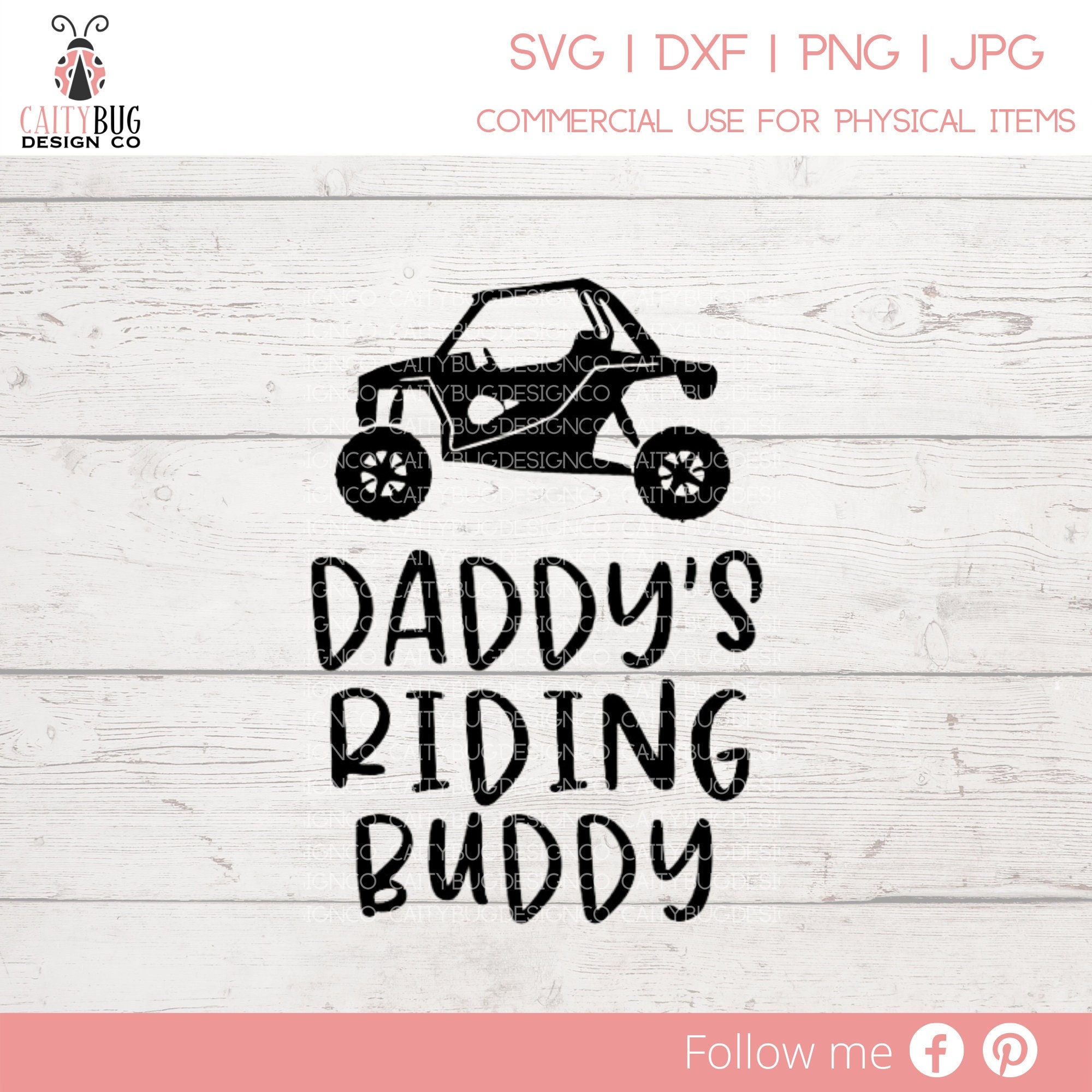 Daddys Riding Buddy RZR Cut File Daddys Riding Buddy SVG - Etsy Australia
