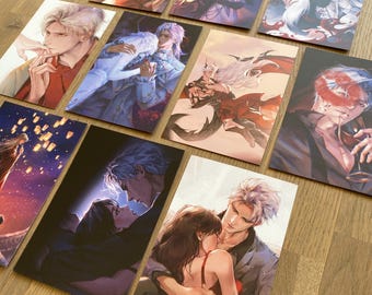 Cartoline di Sylus - Amore e Spazio Profondo - Fanart