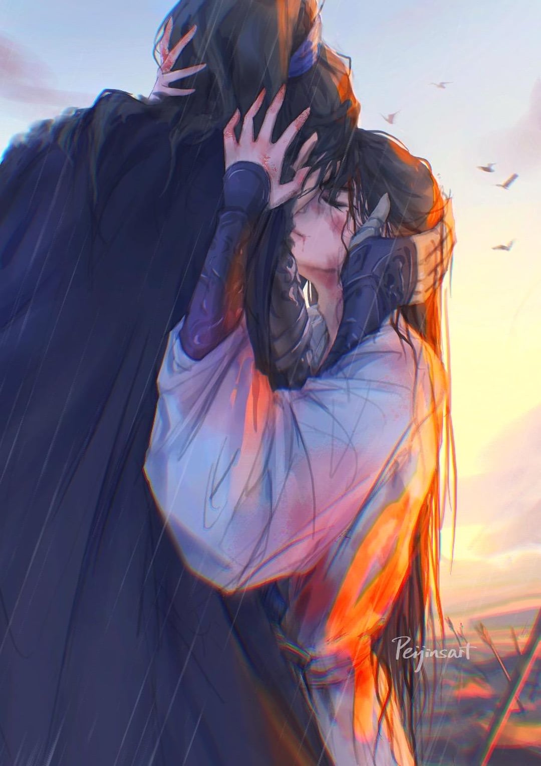 Great Victory - Art Print - Qiangjinjiu Fan Art - Cezhou Couple