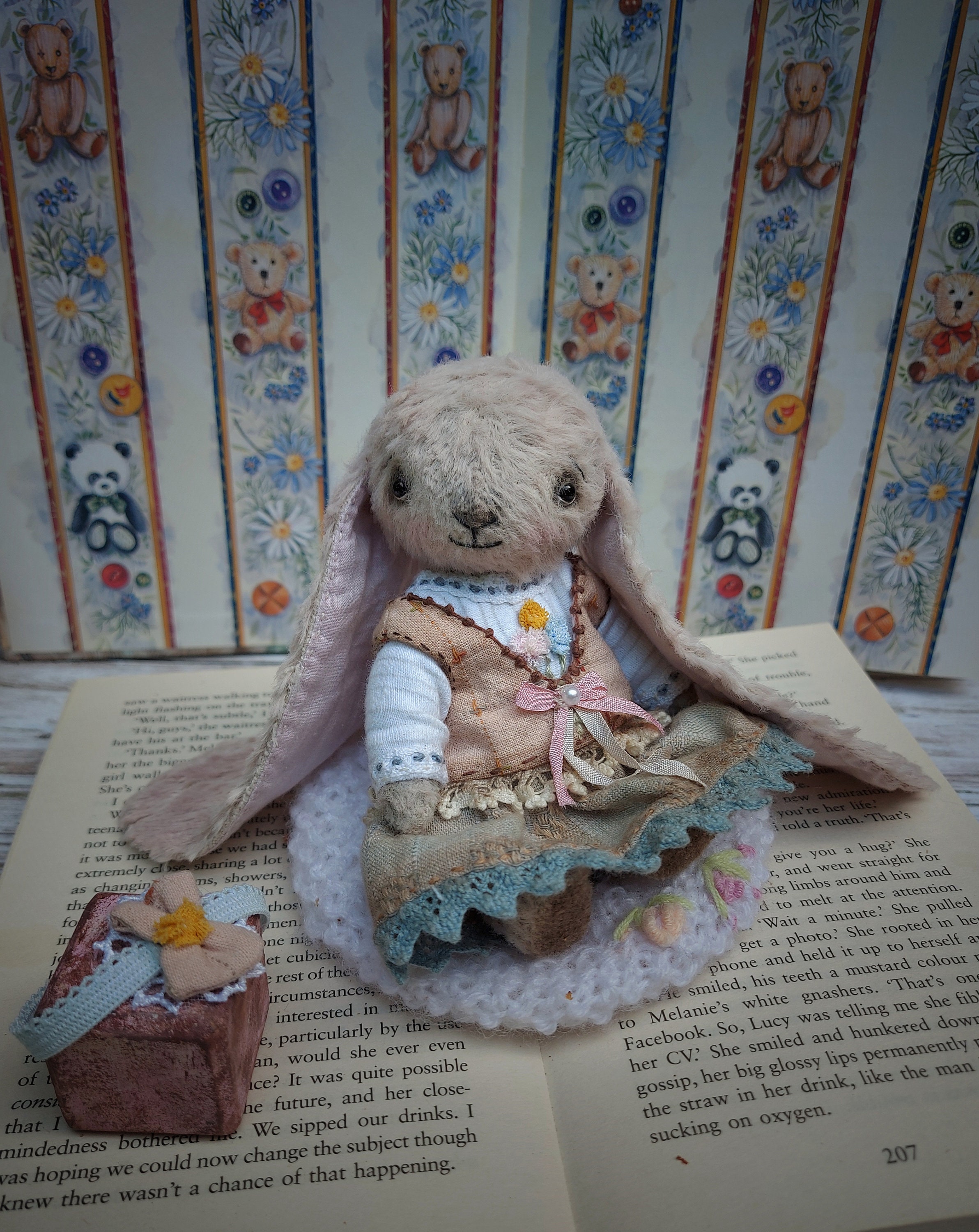 Teddy Bunny Sewing Pattern, Stuffed Animal Clothes (PDF Download) - Etsy UK