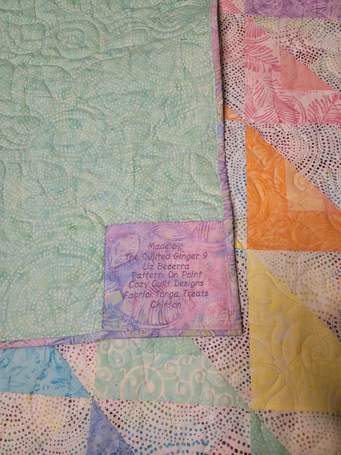 Custom Embroidered Quilt Labels Etsy