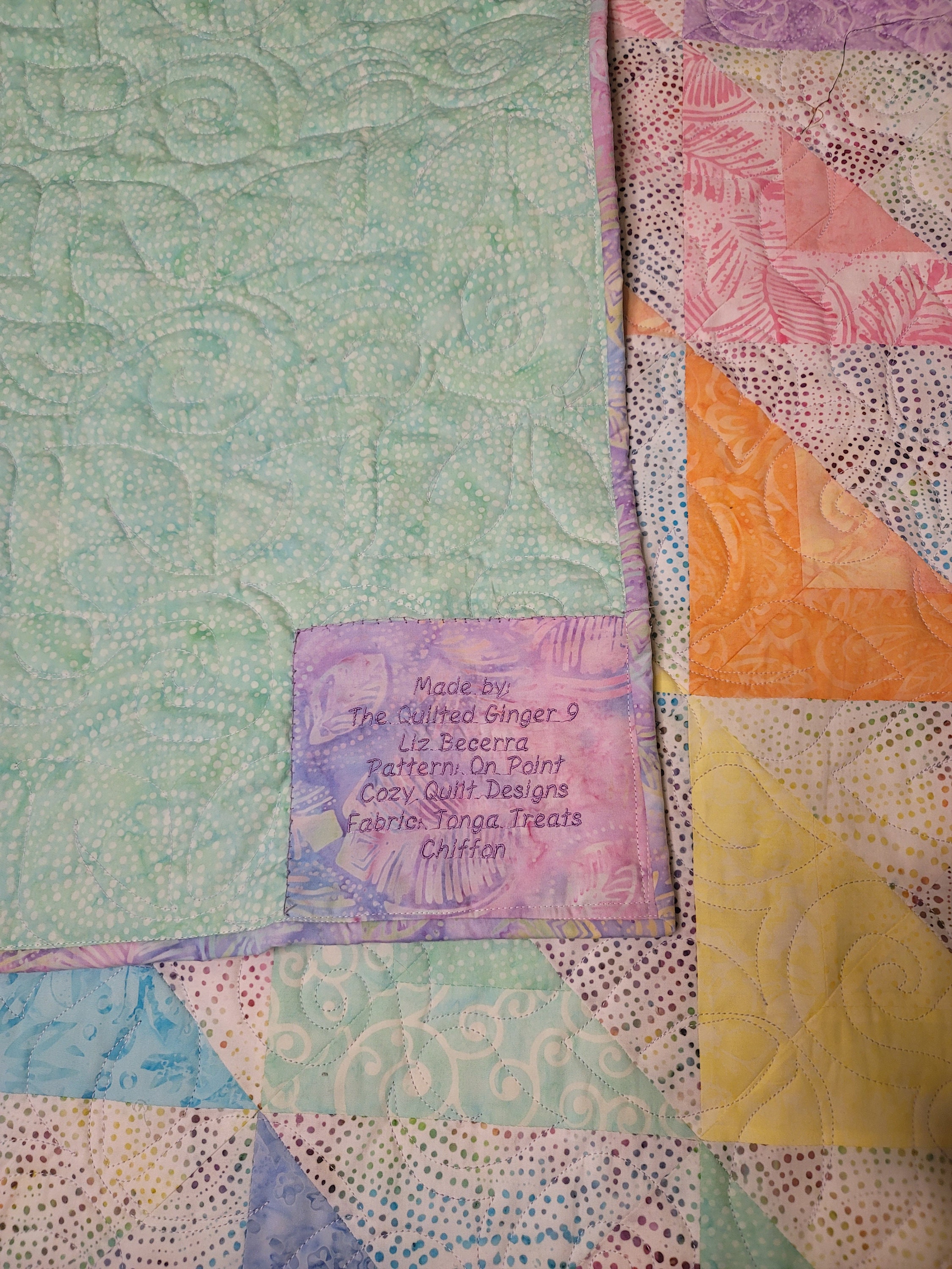 Custom Embroidered Quilt Labels Etsy