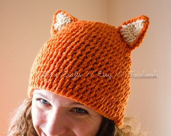childrens fox hat