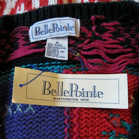 BellePointe State Sampler Cardigan Sweater Size M… - image 10