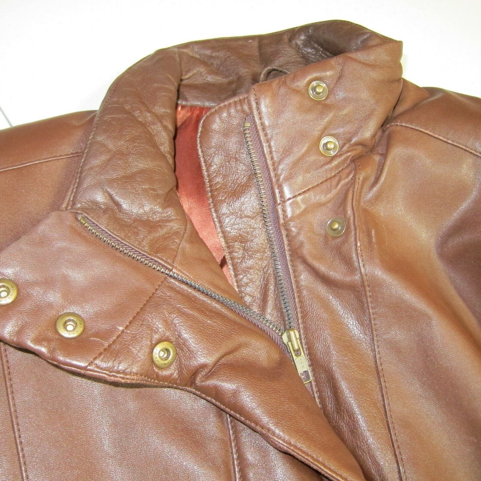ジャケット・アウター 80s Eddie Bauer leather down jacket 80'S EDDIE BAUER Leather Down Jacket M/BLACK 80年代 エディ