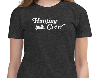 Easter Egg Hunting Crew Graphic Tee - Youth Short Sleeve T-Shirt