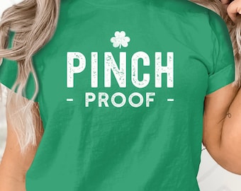 Knijpbestendig St. Patrick's Day-T-shirt: groen Irish Celebration-T-shirt