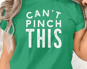 Kan dit grappige cactus T-shirt niet knijpen, unisex grafisch t-shirt, casual streetwear, cadeau voor plantenliefhebber, brutaal citaat shirt