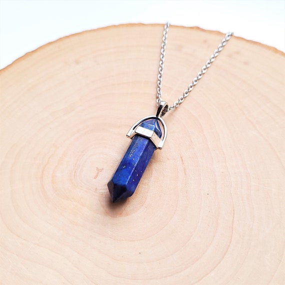 Lapis lazuli cheap crystal necklace
