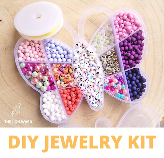 DIY Beads Jewelry Making Kit for Kids, Cridoz 1200 Macao