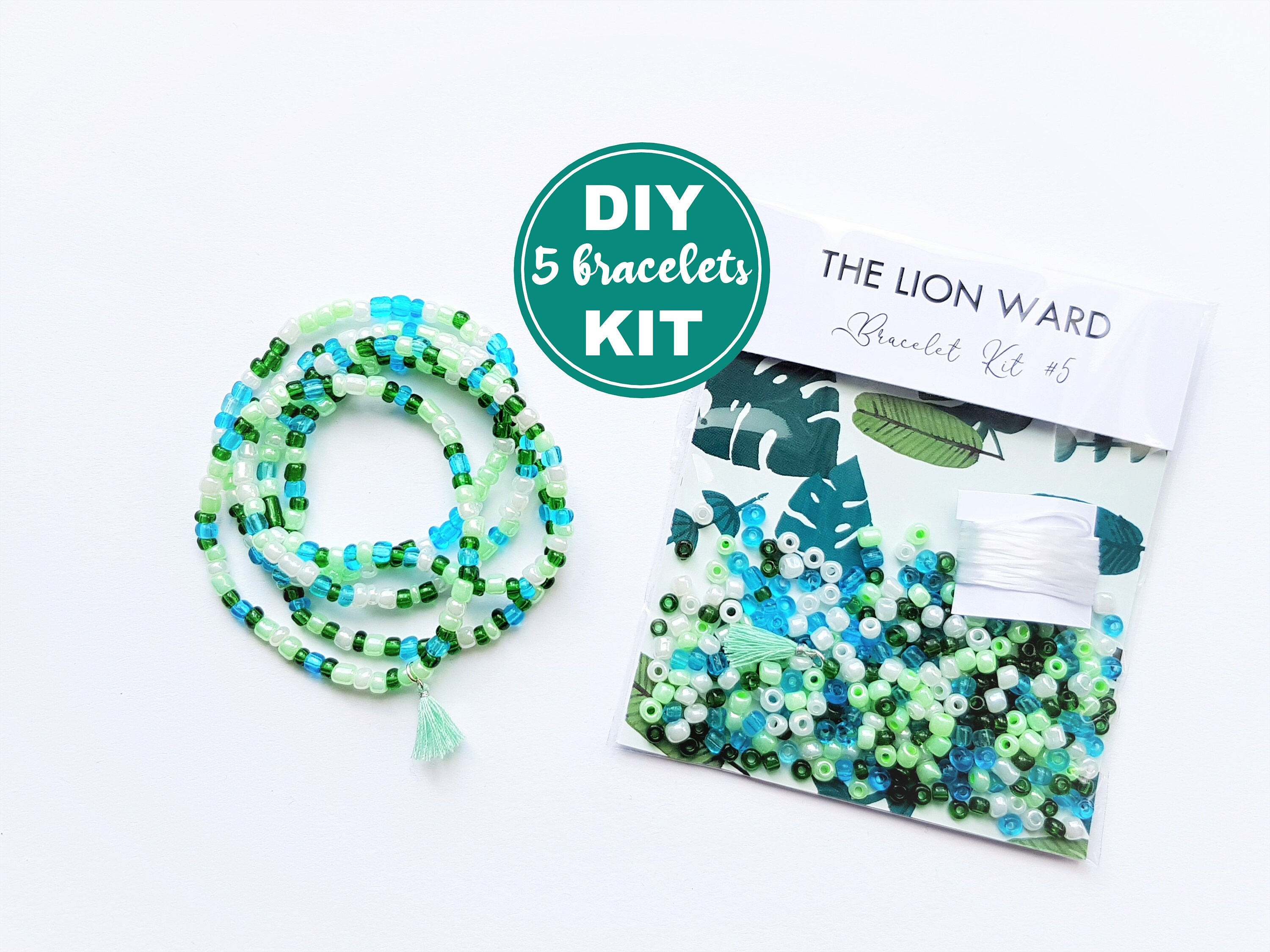 Jewelry Making Kit Beads DIY Bracelet Kit Beads and Jewelry Etsy