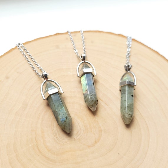 Labradorite necklace shop etsy