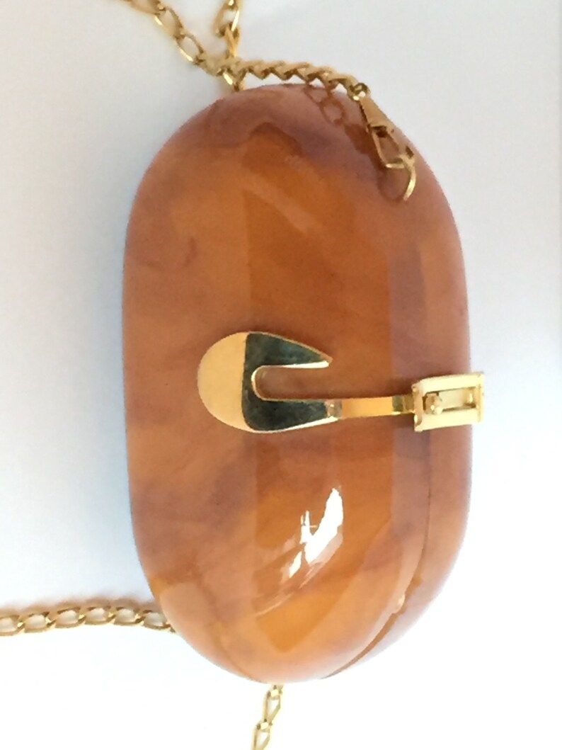 Faux tortoiseshell minaudere