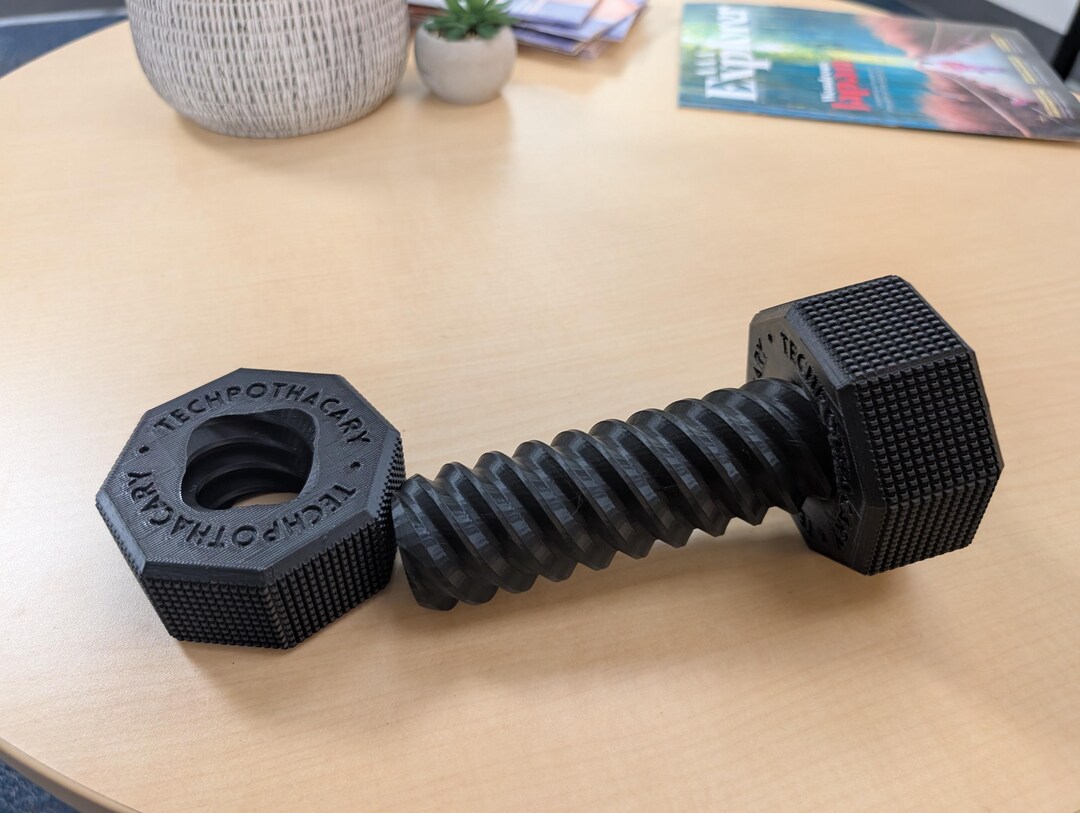 Nut and Bolt Fidget Toy: Large, Tactile, Satisfying Sound - Etsy Australia