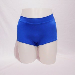 Hot Pants - READY MADE - Royal blue - size UK16 / US14 / EU44 - Roller derby - Pole dance - Rave shorts