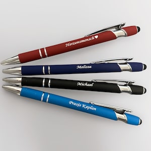 Penne Personalizzate Con Nome - Fino A 300 Pezzi, Metallo A Sfera Touch, Regalo Perfetto - Foto 13