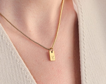 Name Necklace - Initial Necklace - Personalized Letter Necklace - Mother Gifts - Gifts for Her- Birthday Gift - Necklace - Christmas Gift