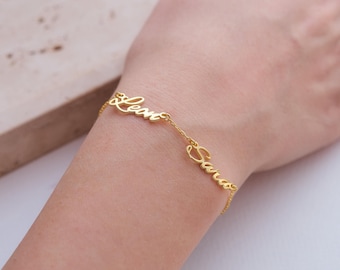 Personalized name bracelet with desired name. Personalized name bracelet. Bracelet with name for women, children, baby, Mother's Day gift.