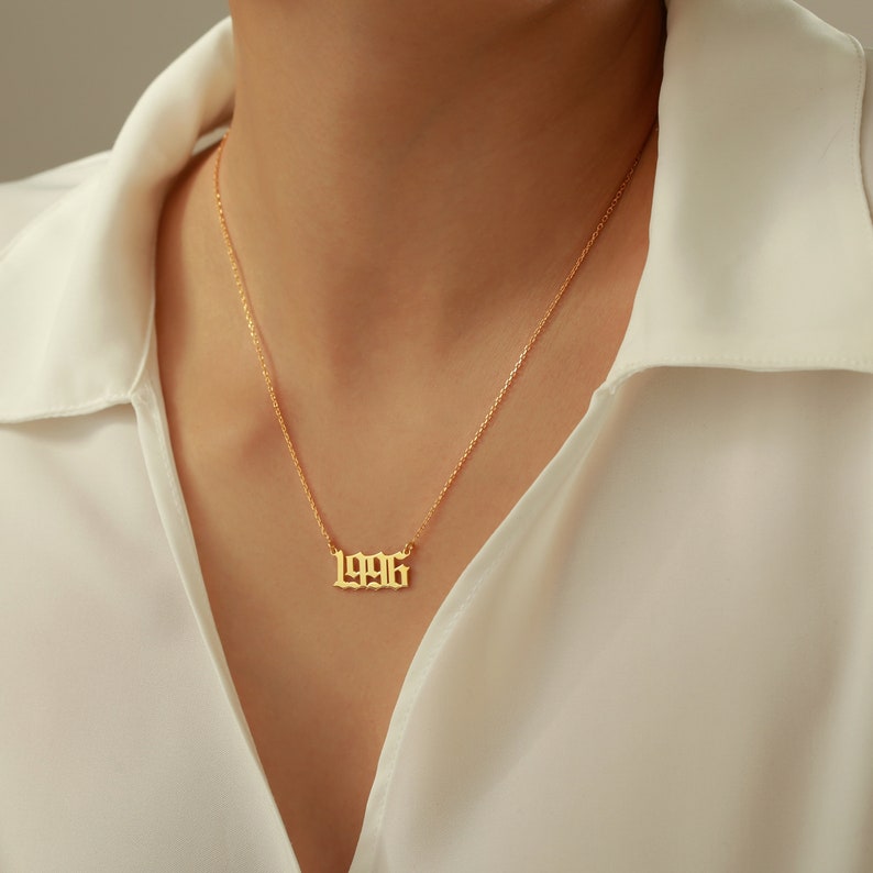 Personalisierte Namenskette Halskette Namenskette mit Wunschname Geburtstagsgeschenk Zierliche Namenskette Muttertagsgeschenk Bild 6