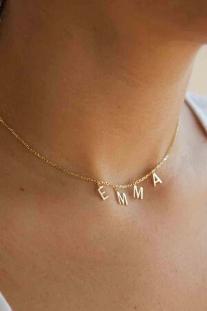 Collier Ras Du Cou Argenté Avec Prénom - Neuf Avec étiquettes - Personnalisable