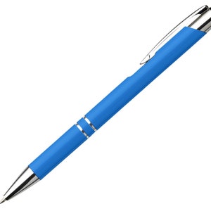 Personalized Business Pens Bulk Custom Text Order Marketing Material Writing Tools Office Supplies Custom pens Blau