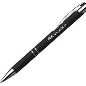 Personalized Business Pens Bulk Custom Text Order Marketing Material Writing Tools Office Supplies Custom pens Schwarz