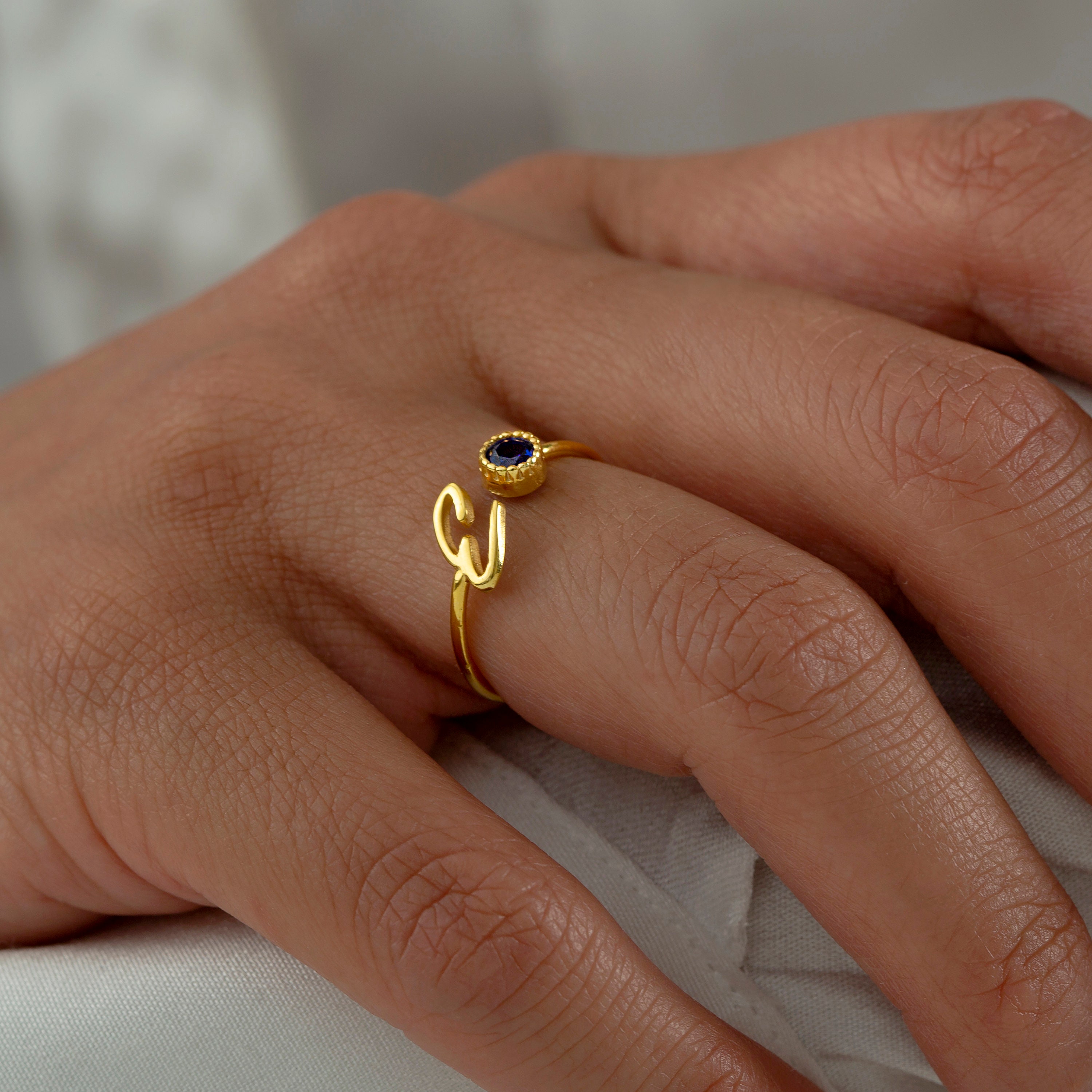 Cursive Love Ring | naturesparkle