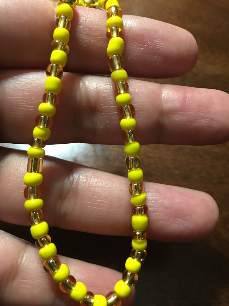 Adjustable Orisha Oshun Ochun Ifa Santeria bracelet pulsera Etsy