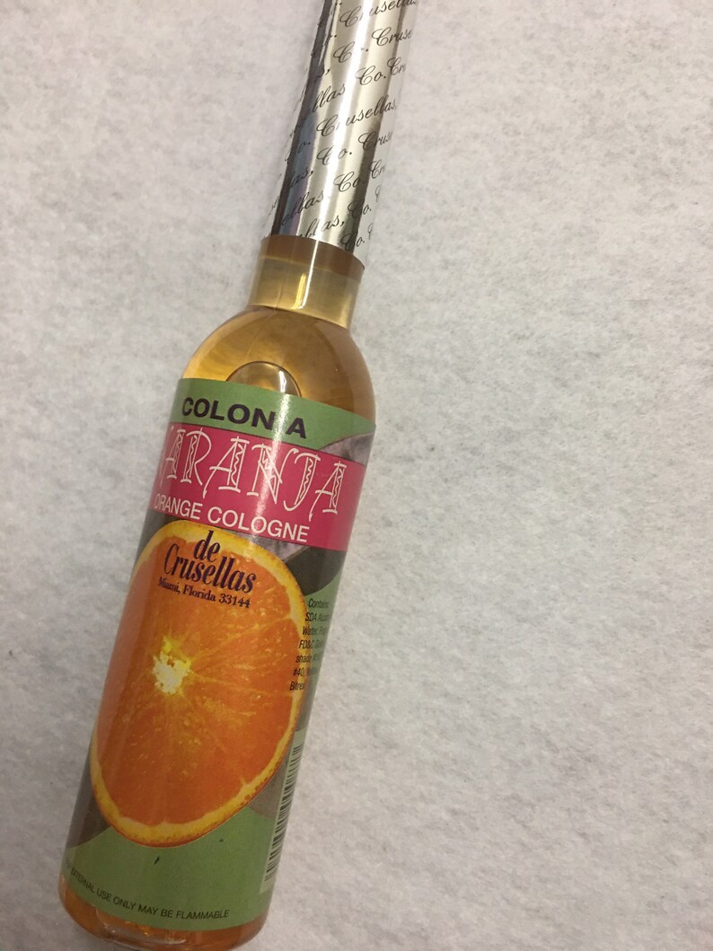 Orange Cologne/ Colonia de Naranja Etsy