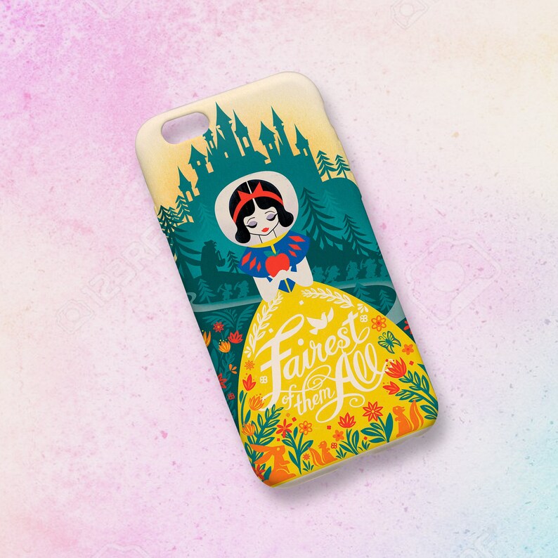 Snow white disney phone case iphone 8 case iphone 8 plus Etsy