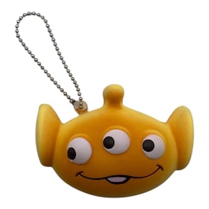 Japan Disney Alien Toy Story Squishy Keychain