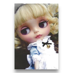 Cartolina artistica vintage Blythe Doll del Giappone Y2K anni 2000