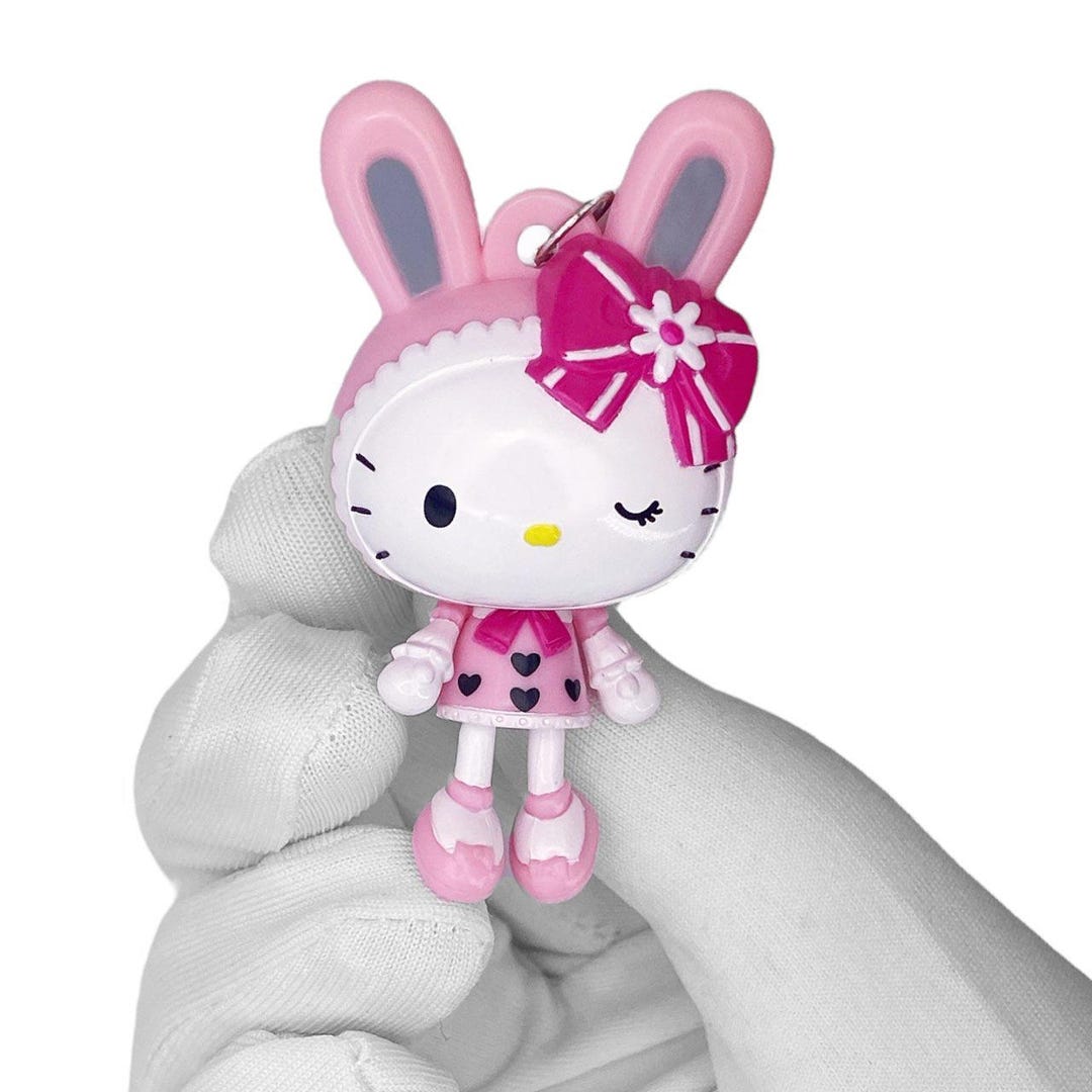 Y2K Rare H. Naoto X Hello Kitty Sanrio Pink Lolita Bunny Charm