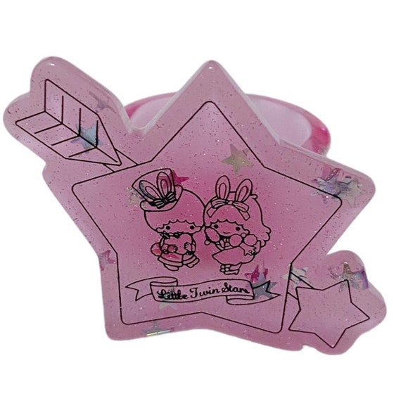 Little Twin Stars Wallet & Coin Purse 1987 Pink Vinyl