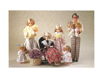 Japan Vintage 90s 1992 Licca Doll Art Postcard Deadstock New