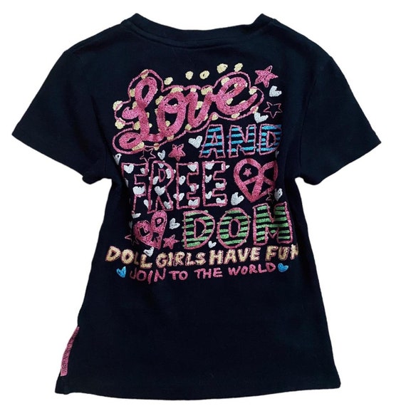 chiii♡ Japan Kawaii Emo Egirl Liz Lisa Doll Short Sleeve Tshirt Sz