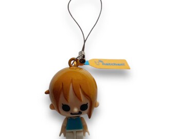 2000s Bobble Head One Piece Character Phone Strap