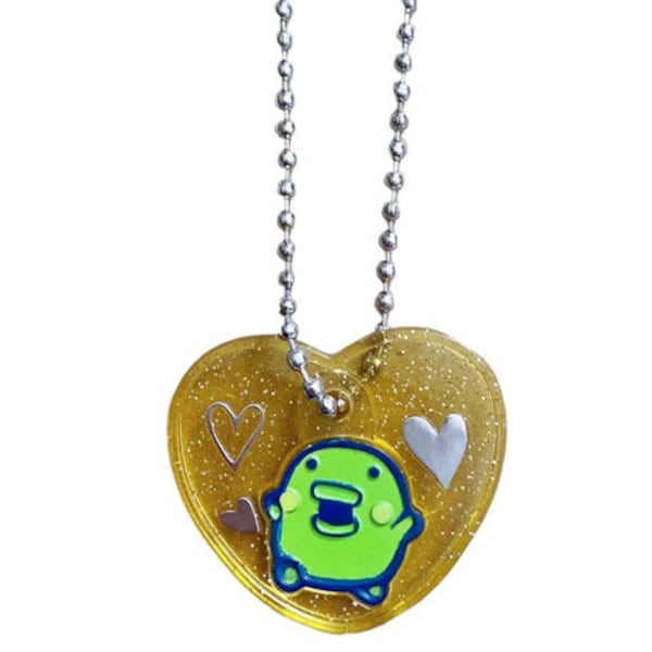 Japon Y2K Bandai 2004 Tamagotchi Caractère Pendentif Collier