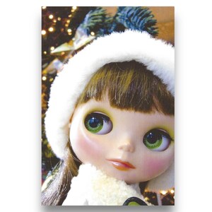 Cartolina artistica vintage Blythe Doll del Giappone Y2K anni 2000