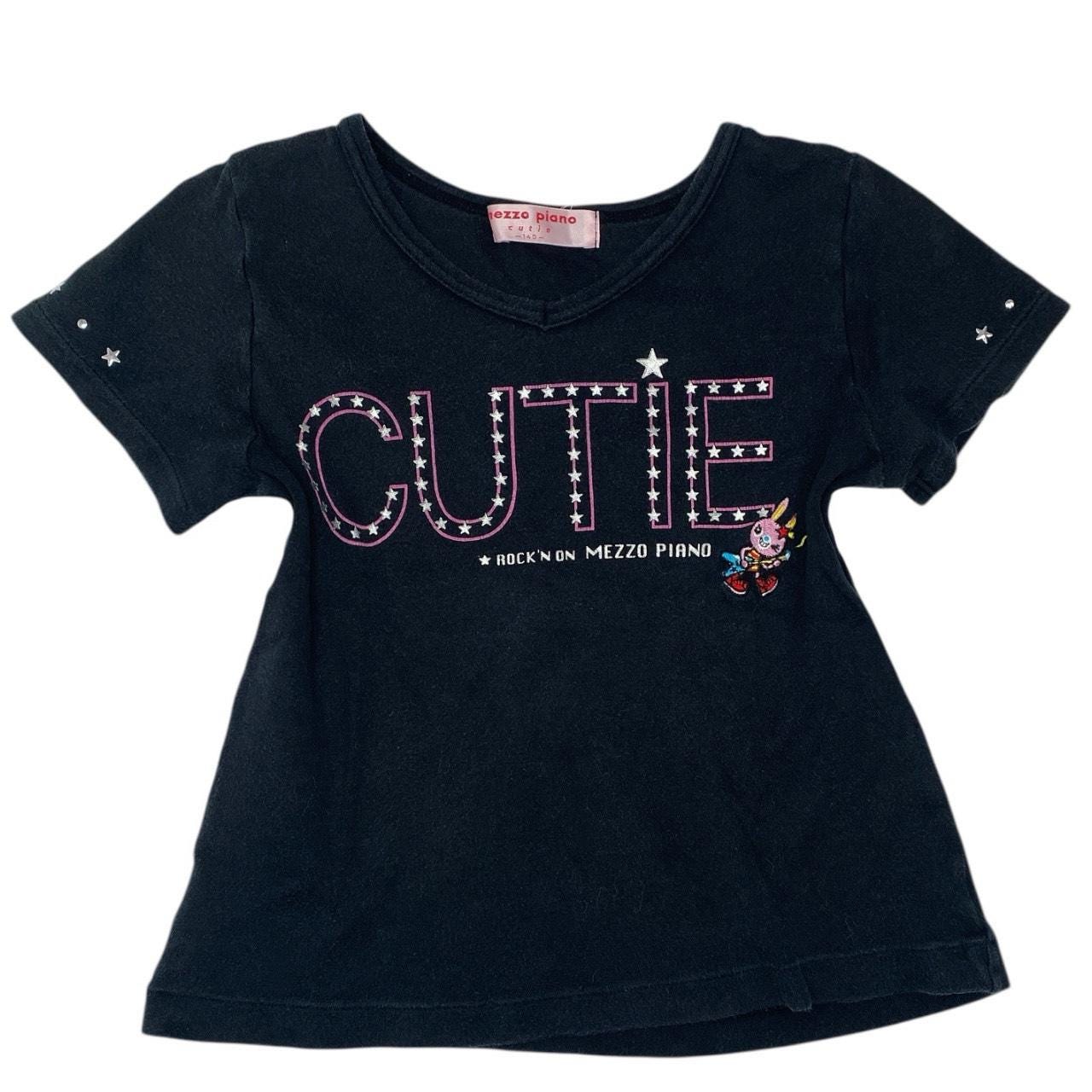 mezzo piano Tシャツ　135cm Mezzo Piano Long Sleeve T-shirt 135cm Tops Pink Frill Ribbon