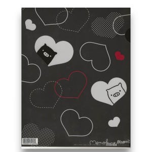 Y2K サンエックス モノクロ Boo ファイルフォルダー