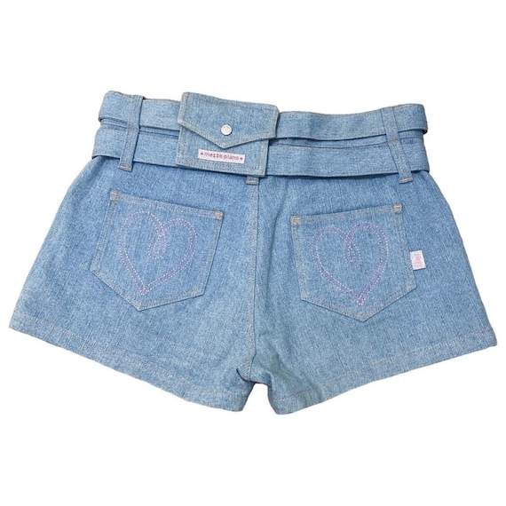 Y2K 2000s Japan Kawaii Mezzo Piano Coconut Girl Gyaru Shorts Sz XS