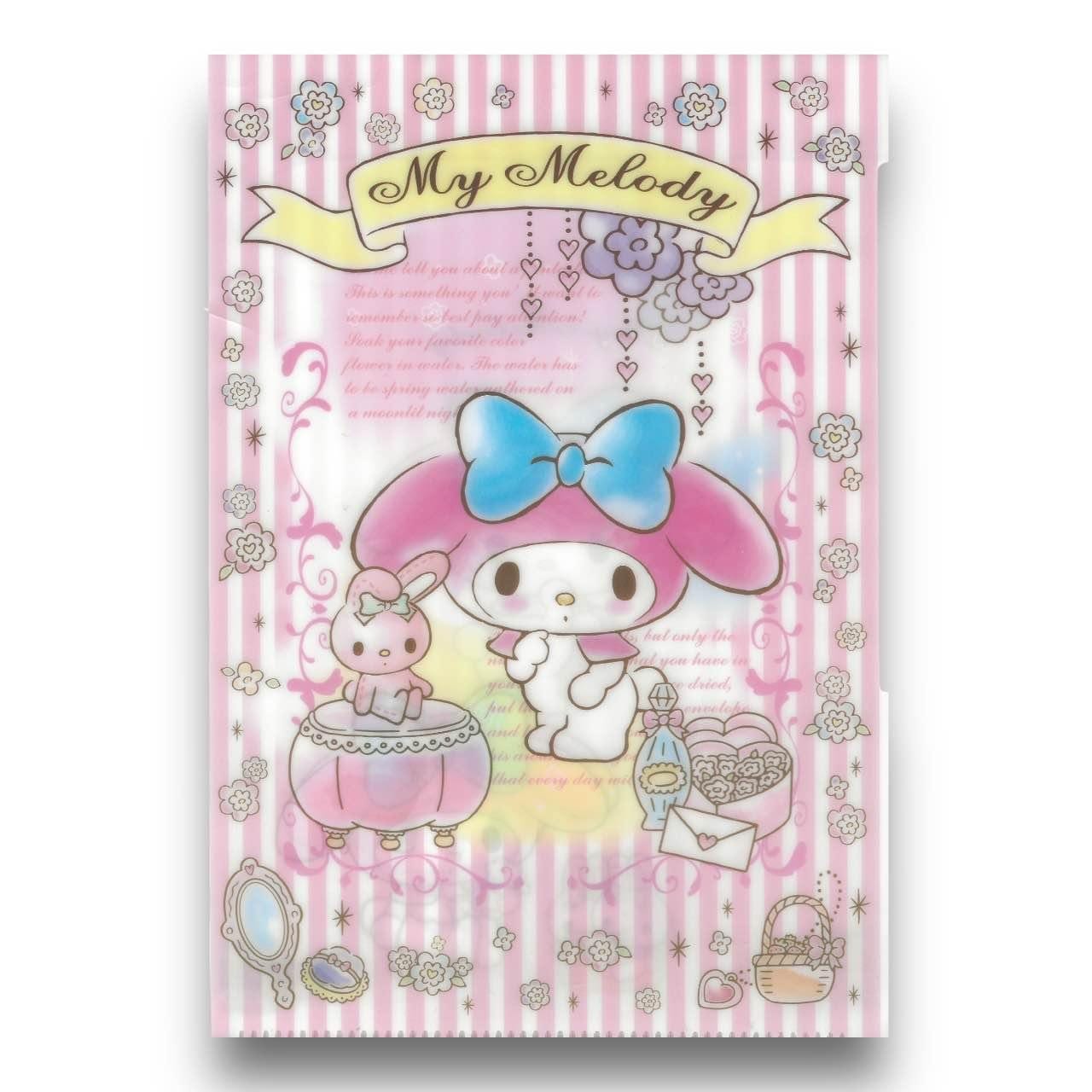 Sanrio Kawaii Characters File Folder - My Melody - Etsy