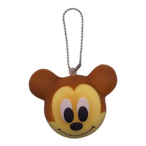 Japan Disney Mickey Mouse Squishy Keychain